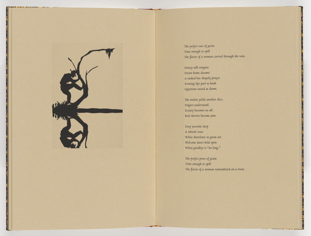 Plate (page 14) from Five Poems