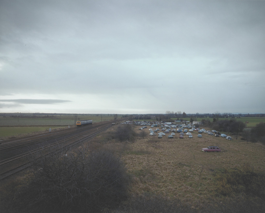 Train and Cars, Biggleswade, Bedfordshire