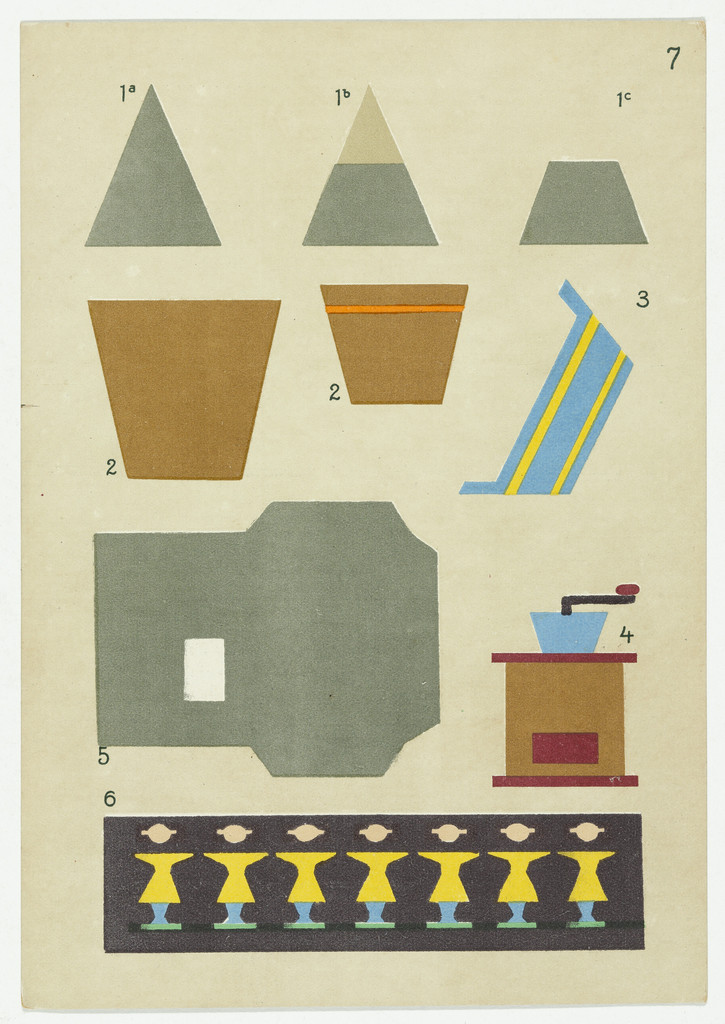 Gift 13: Paper Cutting (Kindergarten material based on the educational theories of Friedrich Froebel)