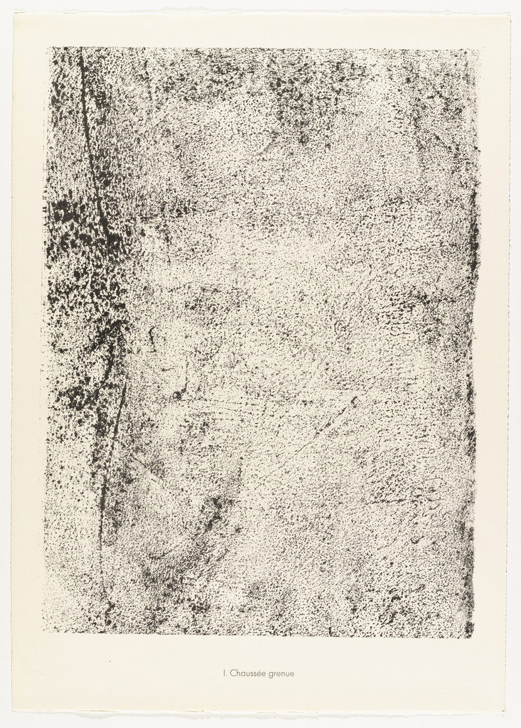 Rough-grained Path (Chaussée grenue) from the portfolio Sites and Paths (Sites et chaussées) from Phenomena (Les Phénomènes)