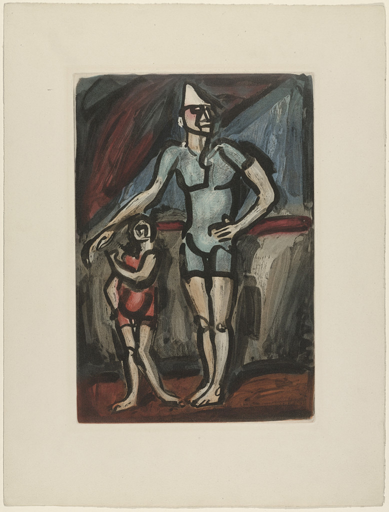 Clown and Child from Cirque