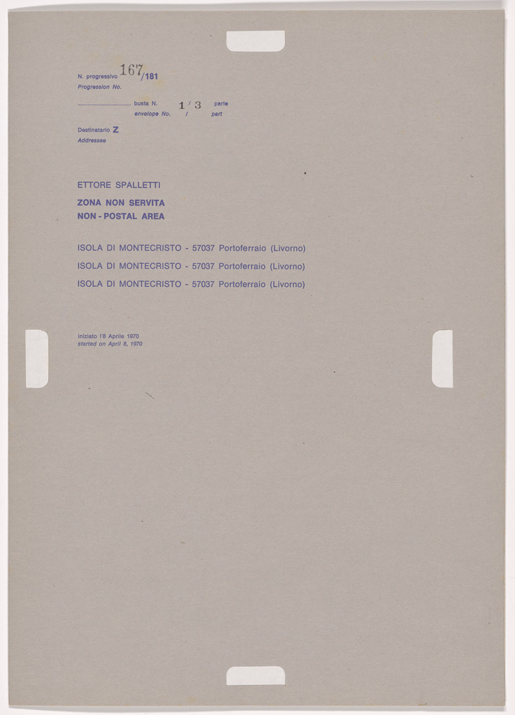 Postal Dossier (Dossier postale)