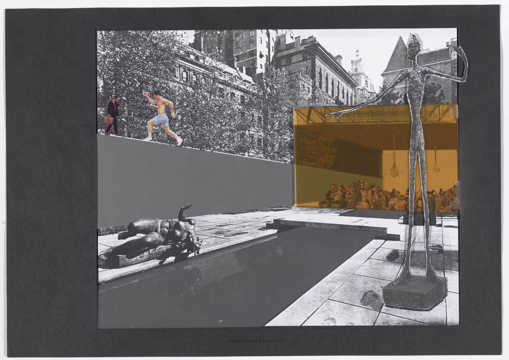 Charrette Submission for The Museum of Modern Art Expansion, New York, NY (View of relocated sculpture garden)