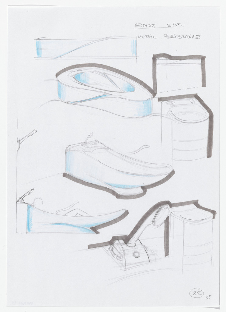 Urban Proposal with Multi Thin-Shell Capsules, project (Detail sketches)