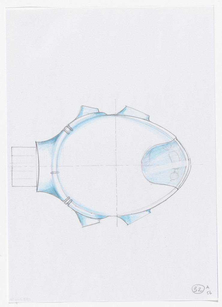 Urban Proposal with Multi Thin-Shell Capsules, project (Plan sketch)