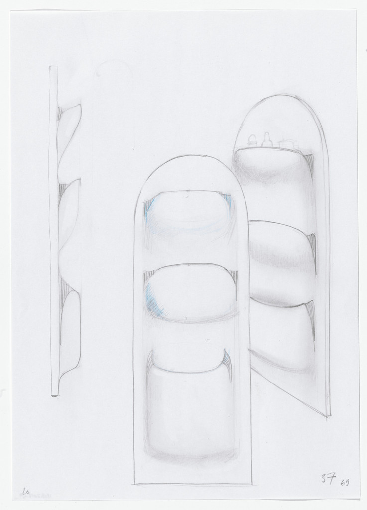 Urban Proposal with Multi Thin-Shell Capsules, project (Detail sketches)