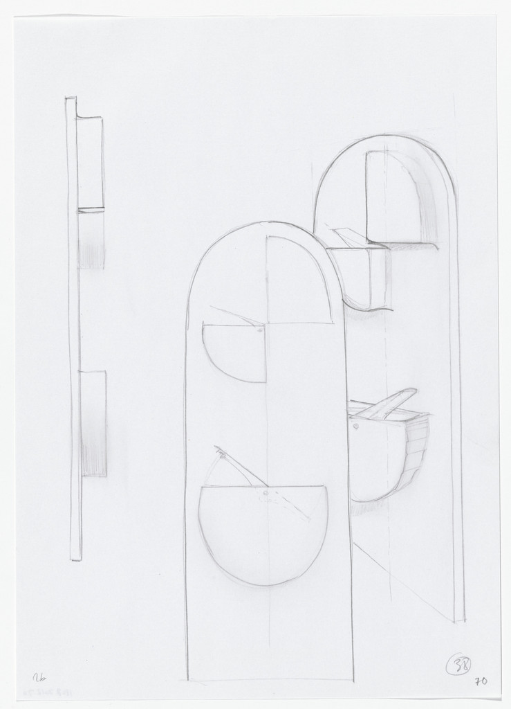 Urban Proposal with Multi Thin-Shell Capsules, project (Detail sketches)