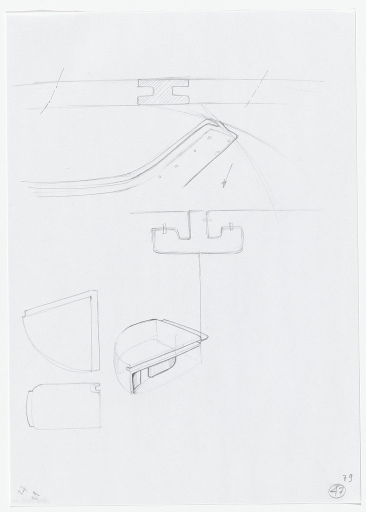 Urban Proposal with Multi Thin-Shell Capsules, project (Detail sketches)