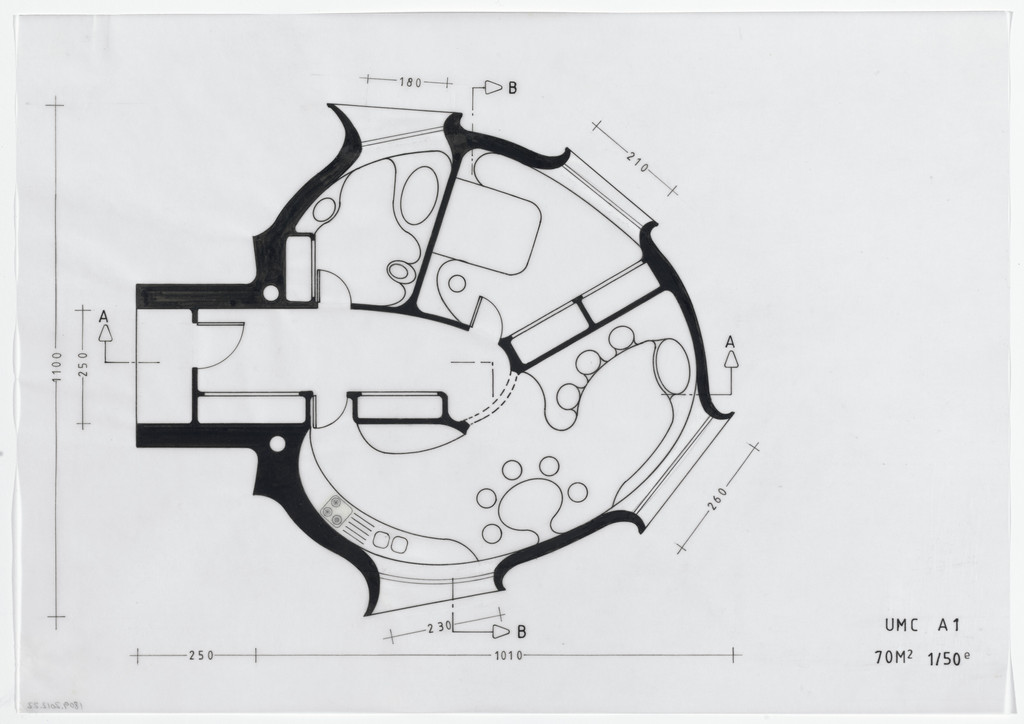 Urban Proposal with Multi Thin-Shell Capsules, project (Plan)