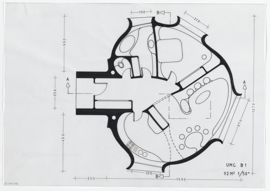 Urban Proposal with Multi Thin-Shell Capsules, project (Plan)