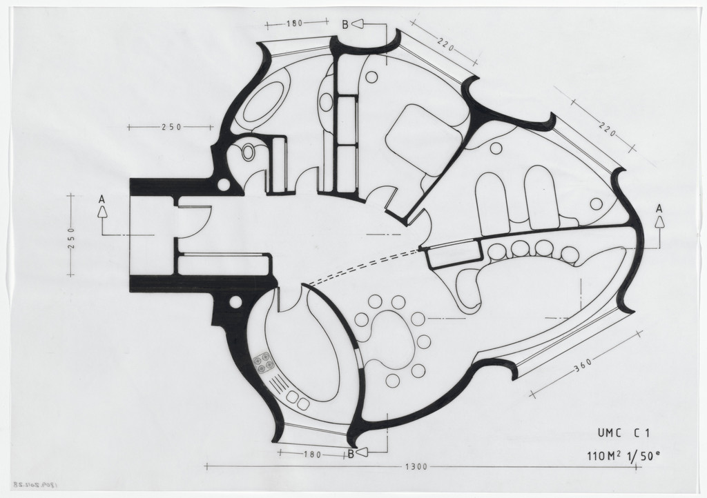 Urban Proposal with Multi Thin-Shell Capsules, project (Plan)