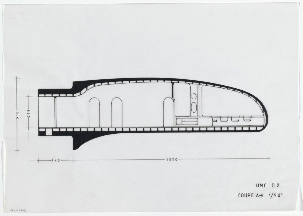 Urban Proposal with Multi Thin-Shell Capsules, project (Elevation)