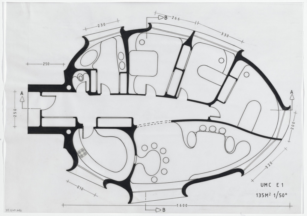 Urban Proposal with Multi Thin-Shell Capsules, project (Plan)