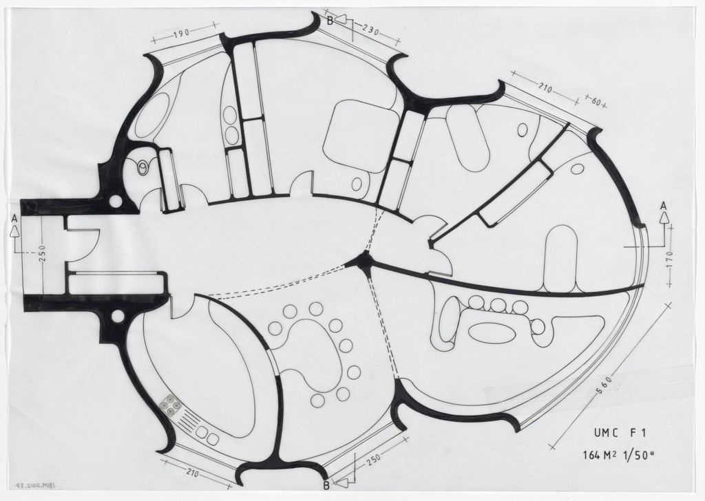 Urban Proposal with Multi Thin-Shell Capsules, project (Plan)
