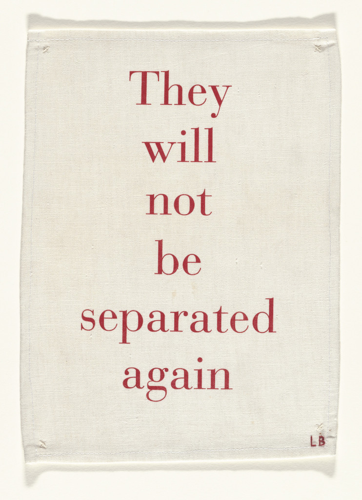 They Will Not Be Separated Again