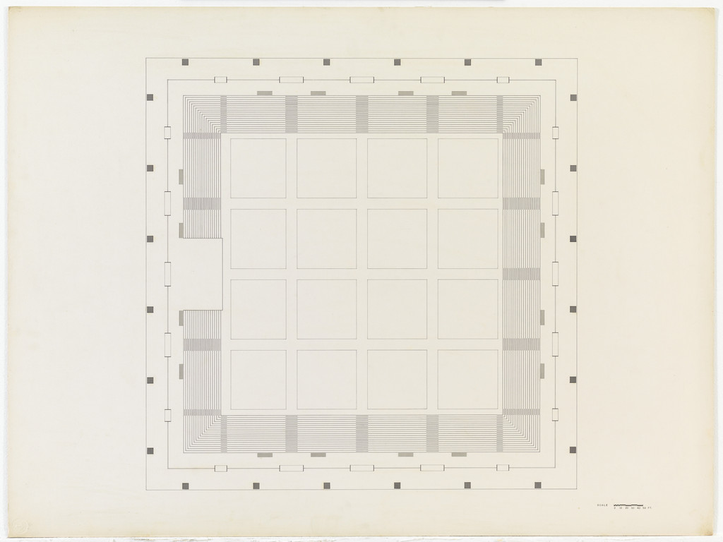 Convention Hall Project, Chicago, IL (Floor plan)