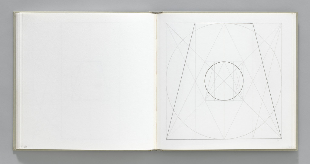 Plate (folio 28) from Geometric Figures within Geometric Figures