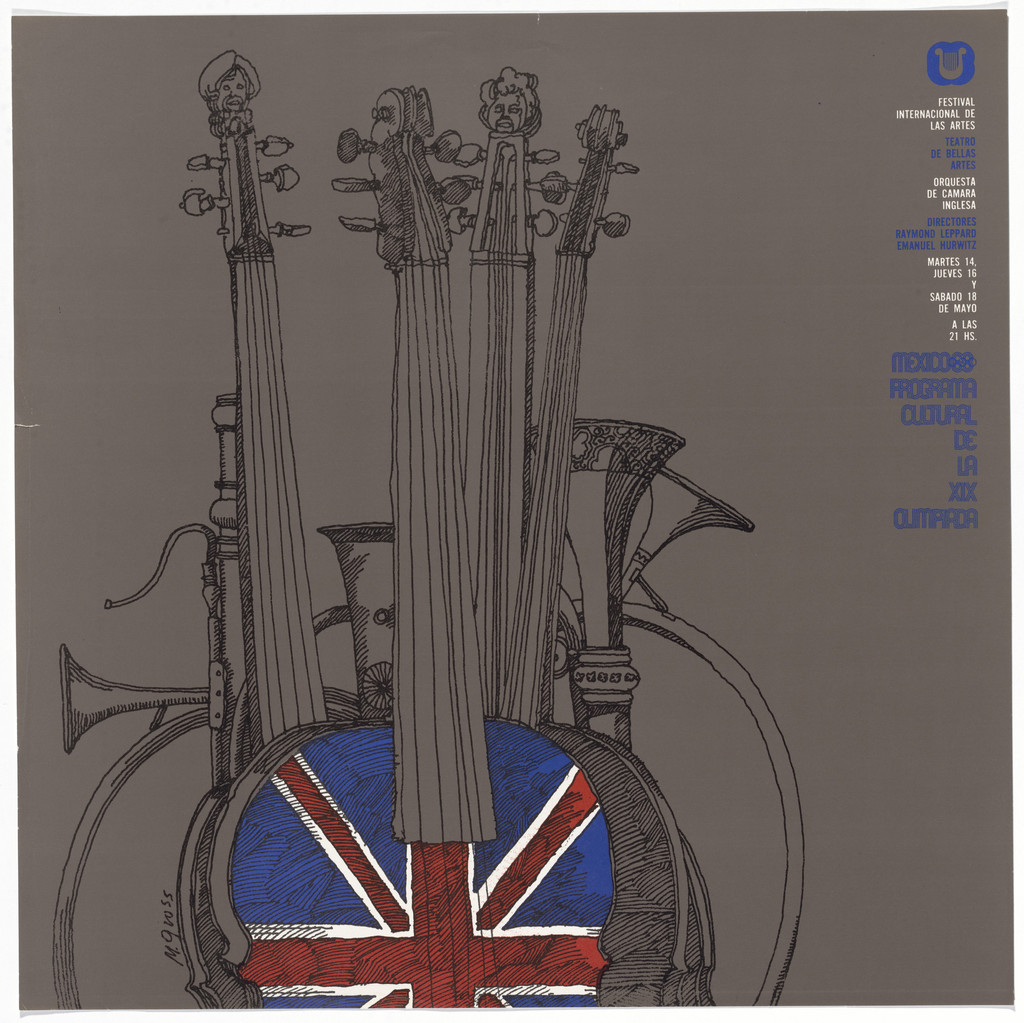 International Festival of the Arts, The British Chamber Orchestra, Mexico City Cultural Olympics