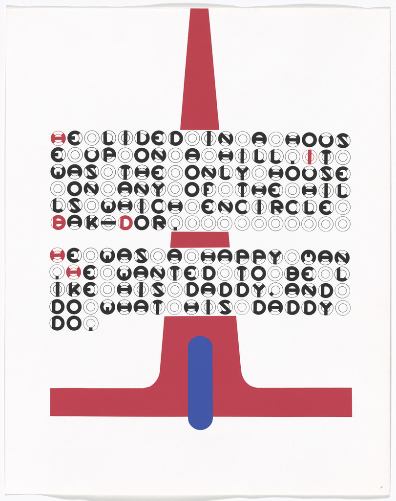 In-text plate and text (folio 5) from DMT 42