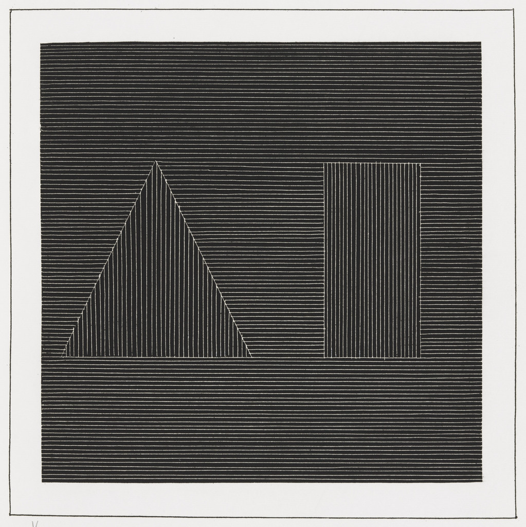 Plate (folio 17) from Six Geometric Figures and All Their Combinations, Volume I