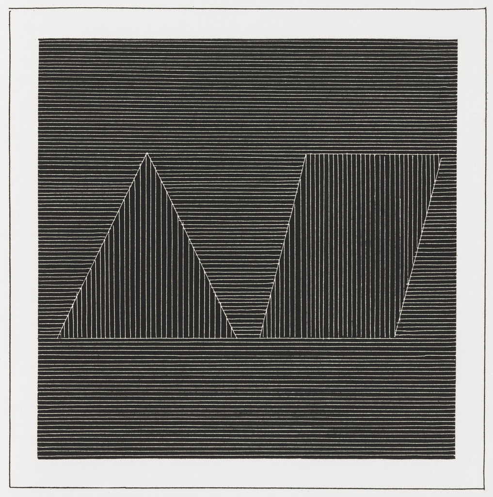 Plate (folio 19) from Six Geometric Figures and All Their Combinations, Volume I