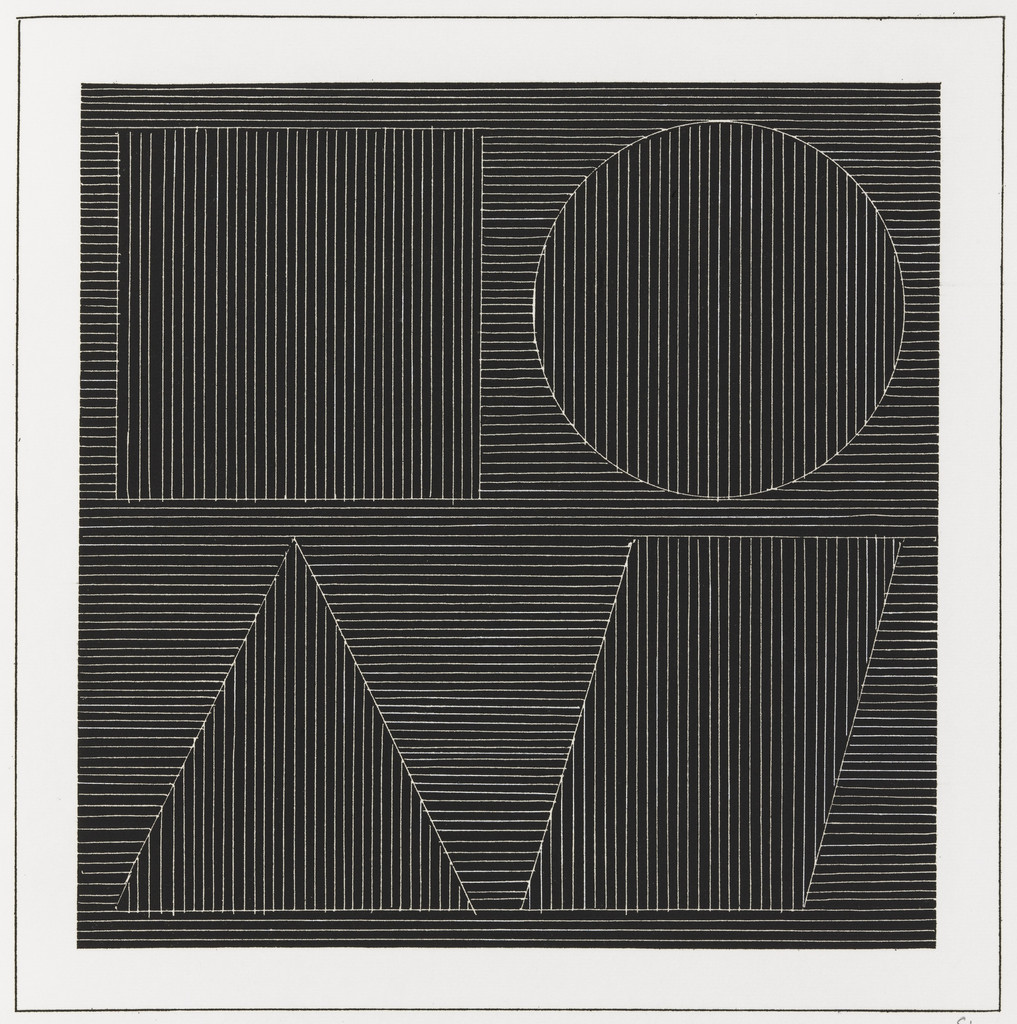 Plate (folio 45) from Six Geometric Figures and All Their Combinations, Volume I