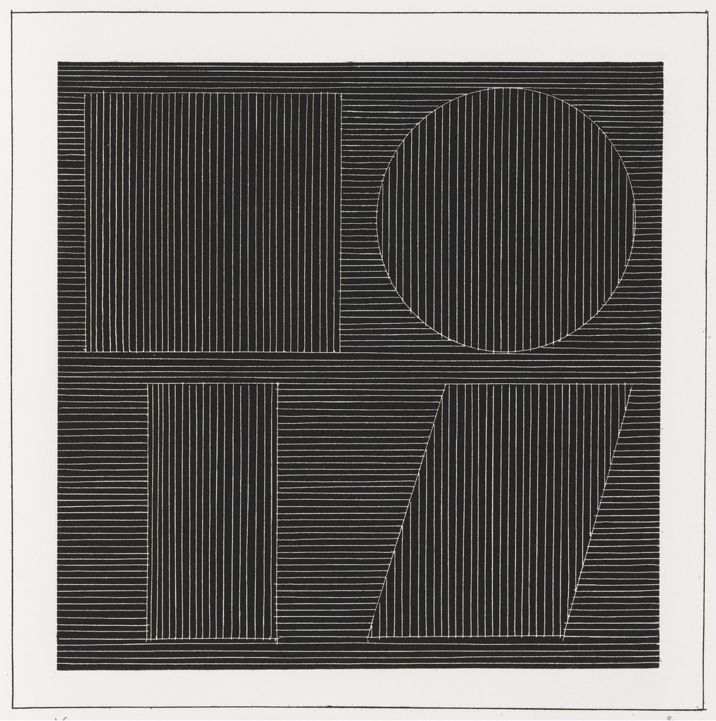 Plate (folio 47) from Six Geometric Figures and All Their Combinations, Volume I