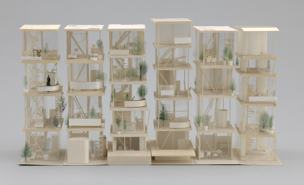 Garden and House, Tokyo, Japan (Study models)