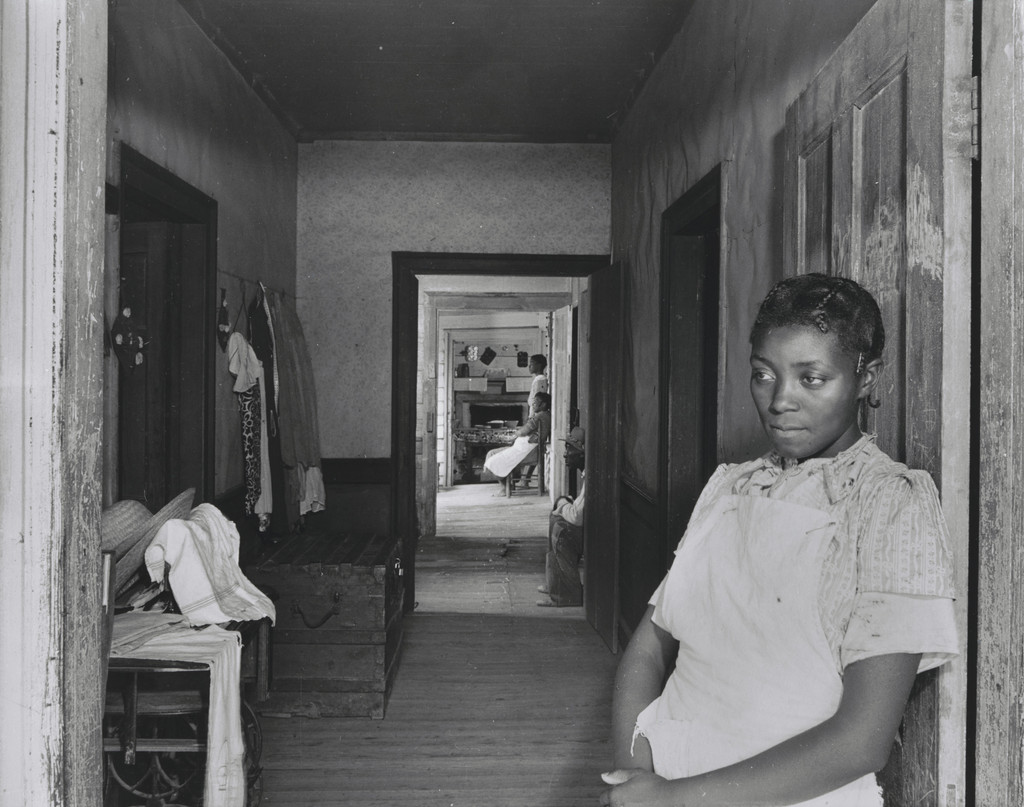 Interior of Negro Rural House, Greene County, Georgia