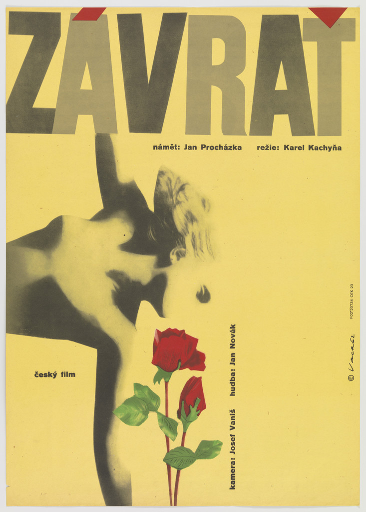 Závrat (Vertigo) (Poster for Czechoslovak film directed by Karel Kachyna)
