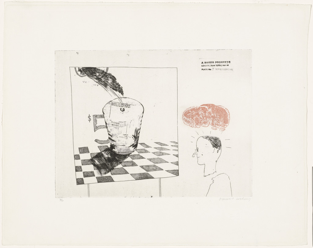 Disintegration (plate 7) from A Rake's Progress