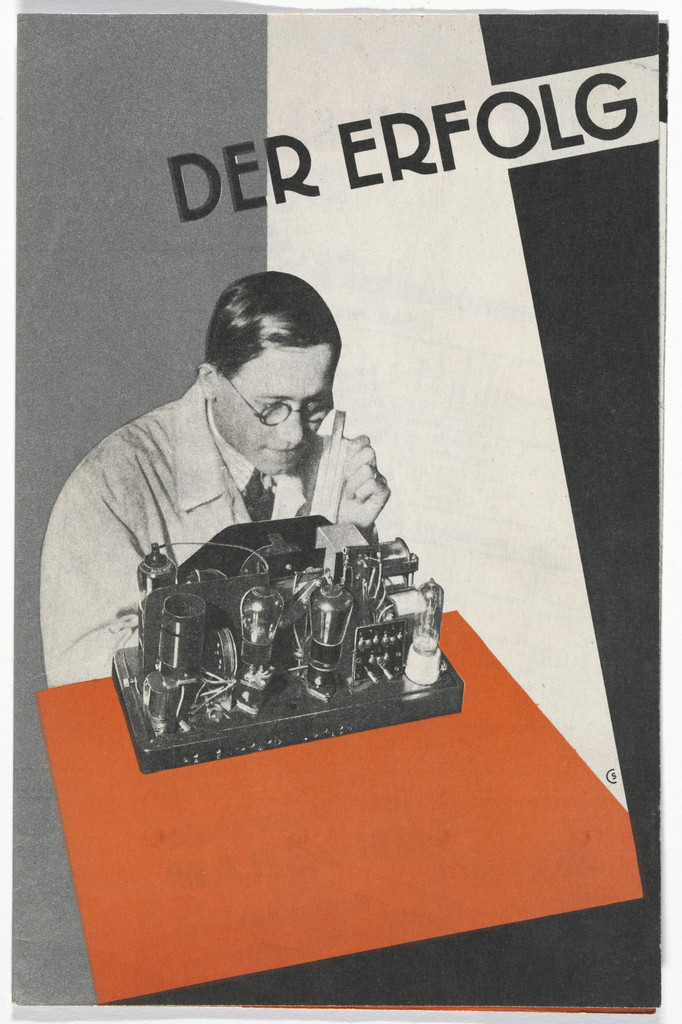 Der Erfolg (Success) (Brochure for Tungsram radios)