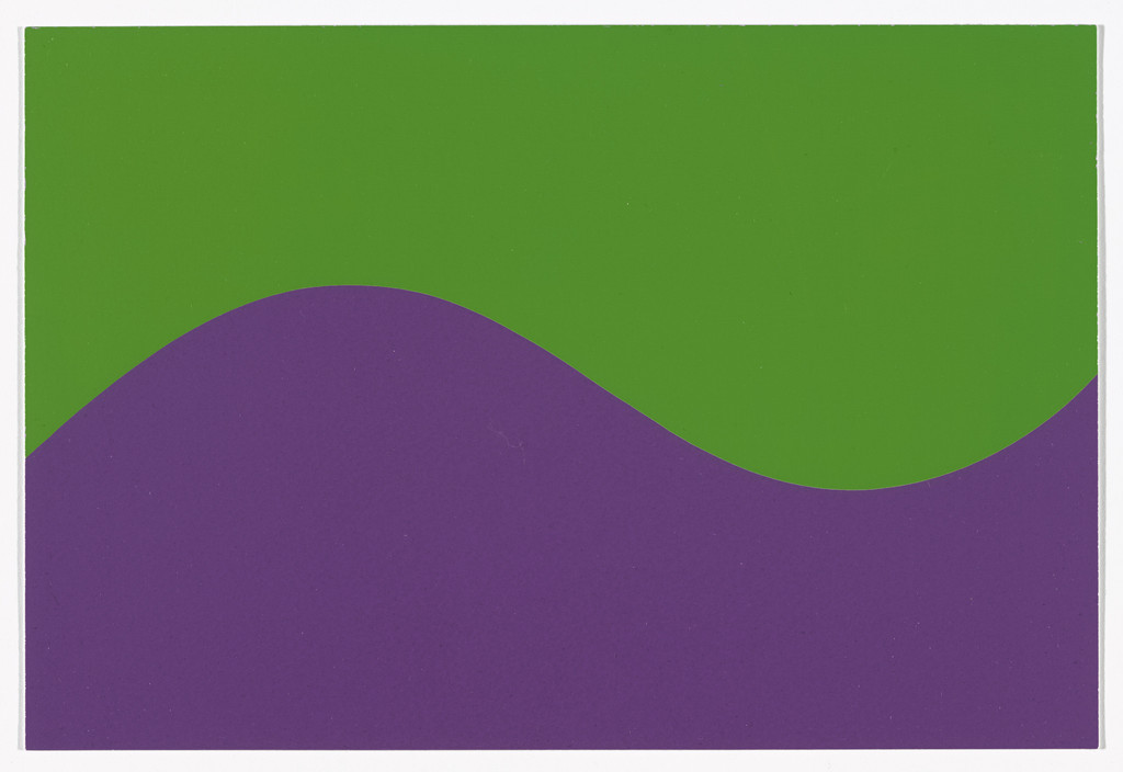 Purple, Green Curve