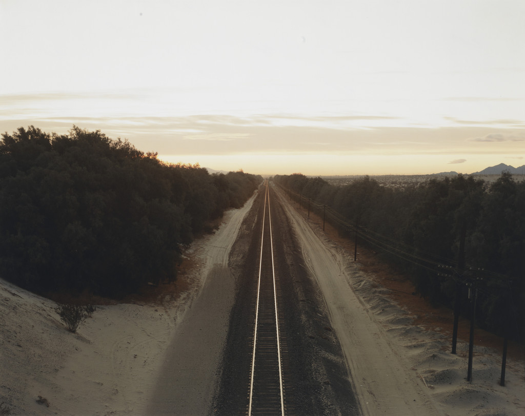 Train Tracks, Colorado Desert, California