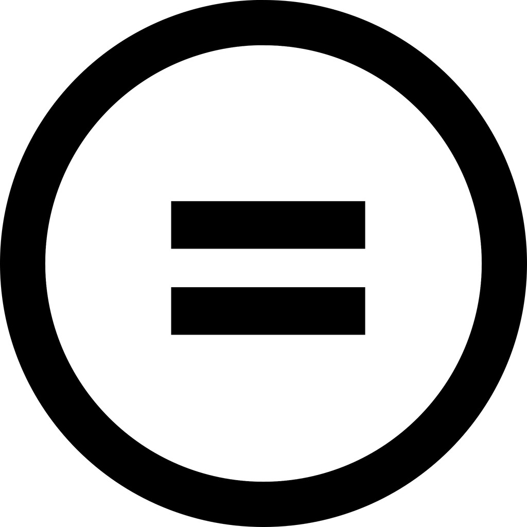 Creative Commons No Derivatives Symbol