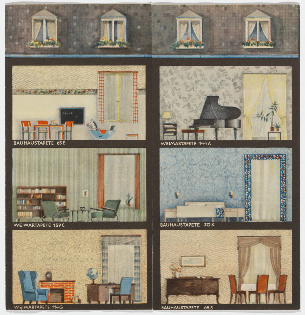 Bauhaus wallpaper book