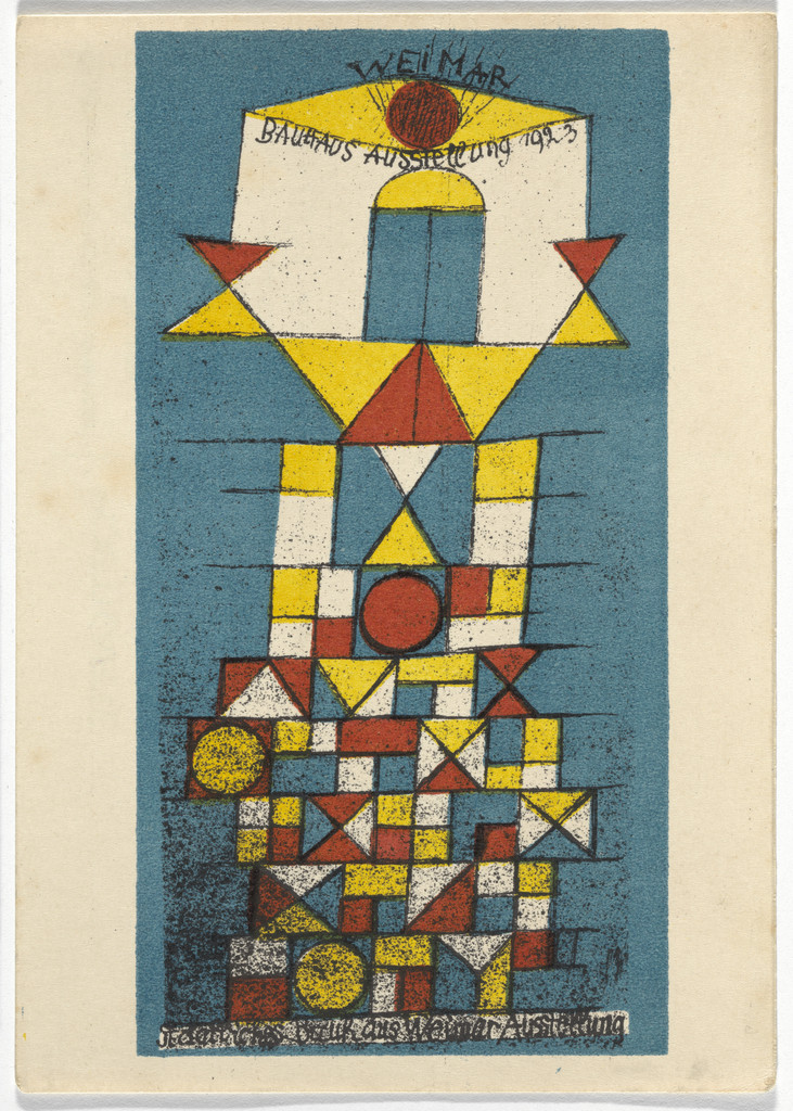 Bauhaus Ausstellung Weimar 1923