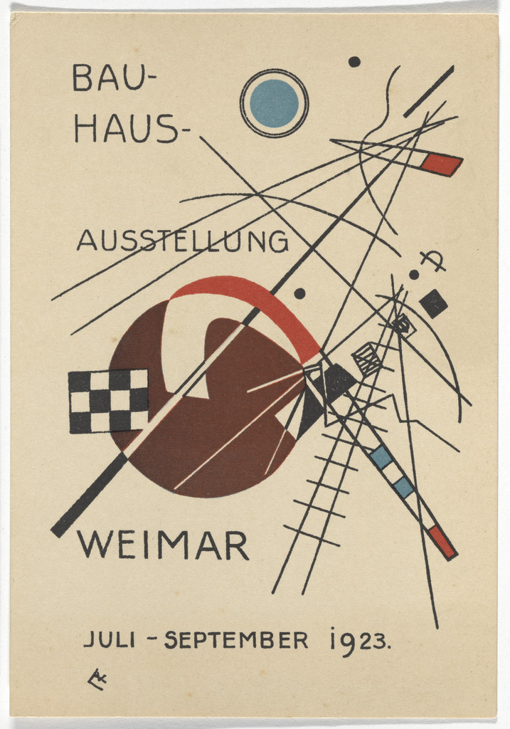 Bauhaus Ausstellung Weimar Juli - September 1923