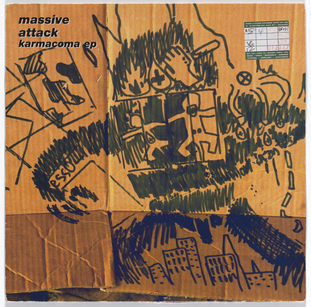 Cover for Massive Attack 12" single "Karmacoma"
