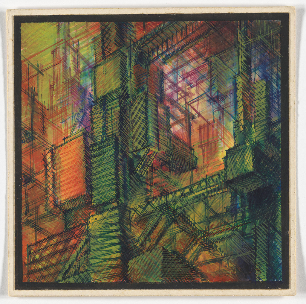 Study for the Cycle of Architectural Landscapes no.3