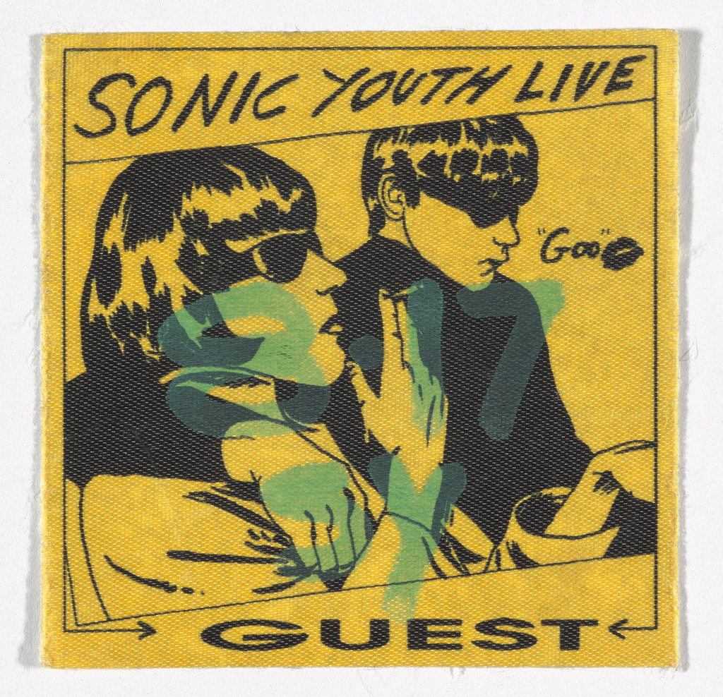 Sonic Youth Goo Badge