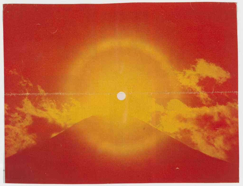 Untitled (White Circle Collage)