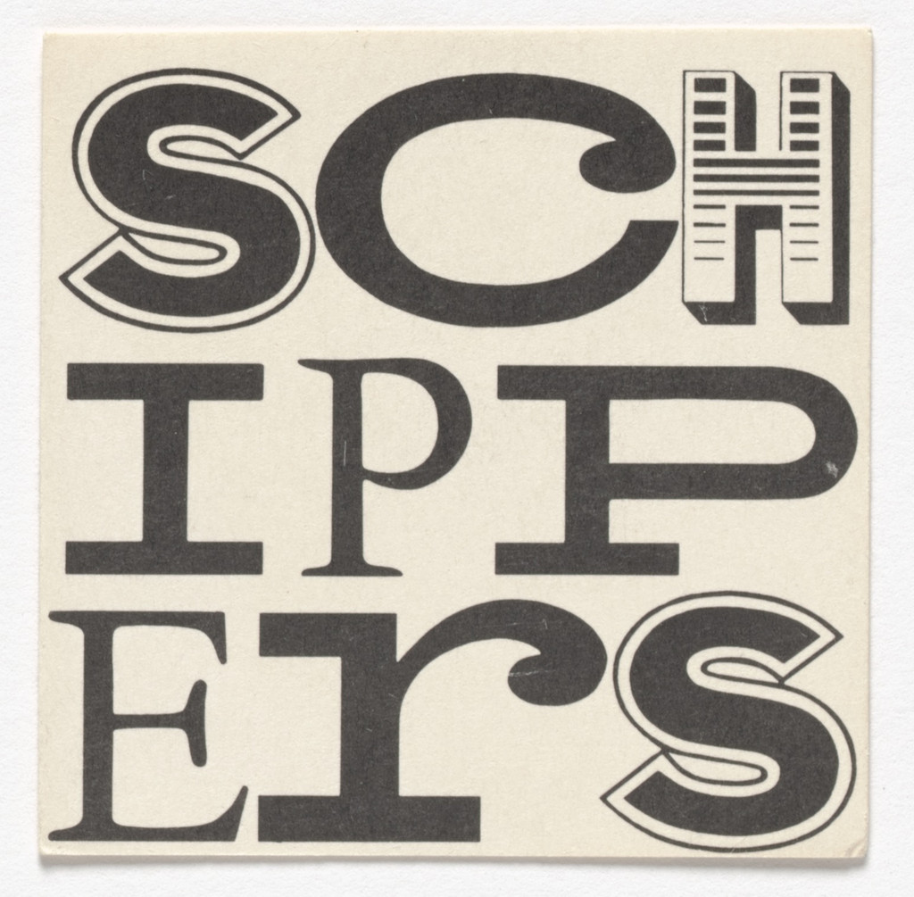 Name card for Wim T. Schippers
