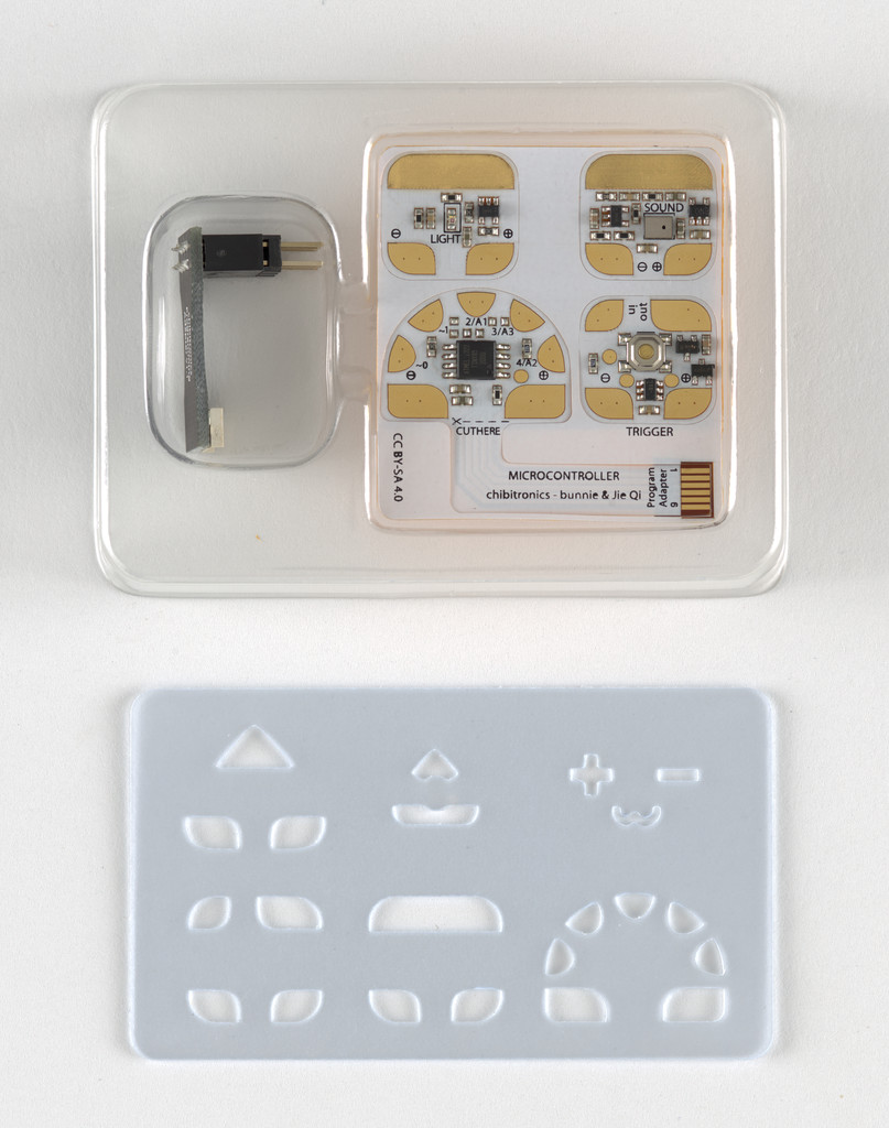 Circuit Stickers (Sensors and Programmable Microcontroller Pack)