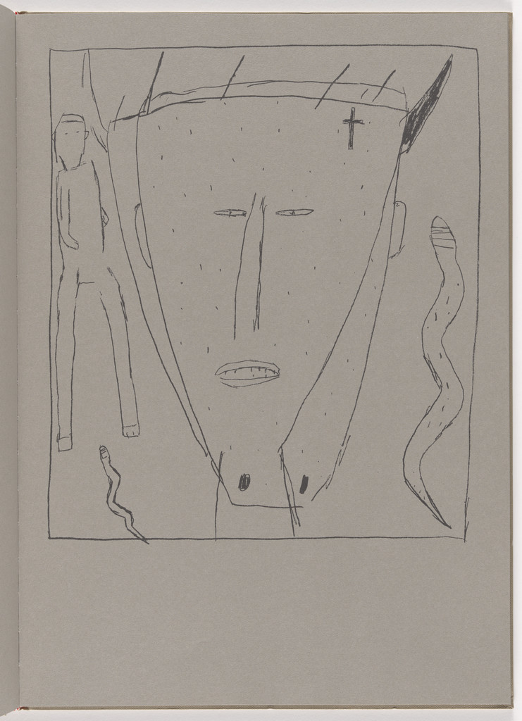 Plate (folio 7) from Self Portraits