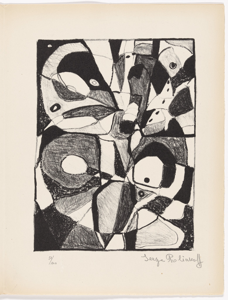 Plate (folio 26) from Art abstrait (Abstract Art)