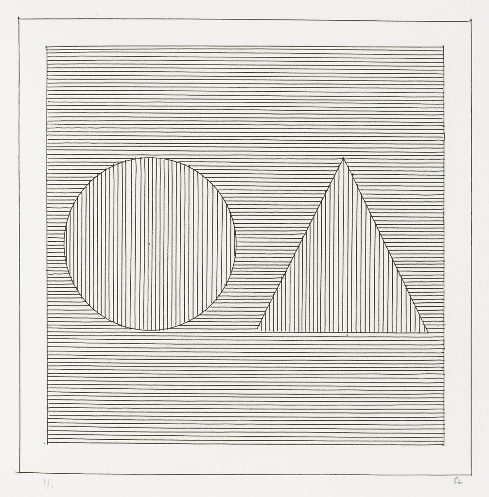 Plate (folio 13) from Six Geometric Figures and All Their Combinations, Volume II