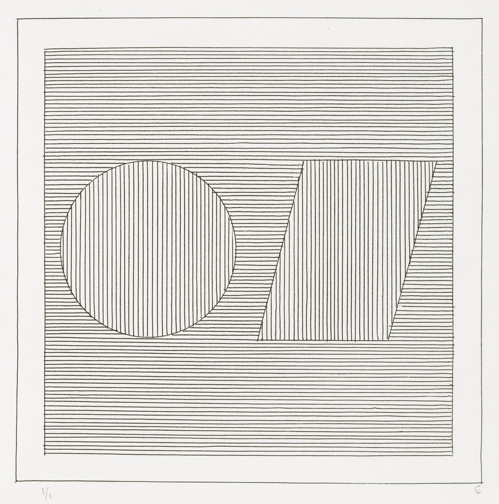 Plate (folio 16) from Six Geometric Figures and All Their Combinations, Volume II