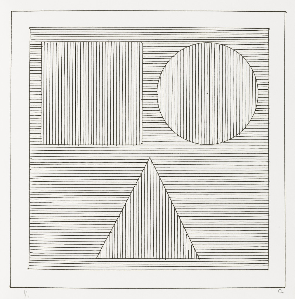 Plate (folio 23) from Six Geometric Figures and All Their Combinations, Volume II