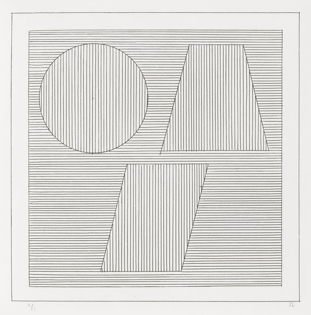 Plate (folio 38) from Six Geometric Figures and All Their Combinations, Volume II